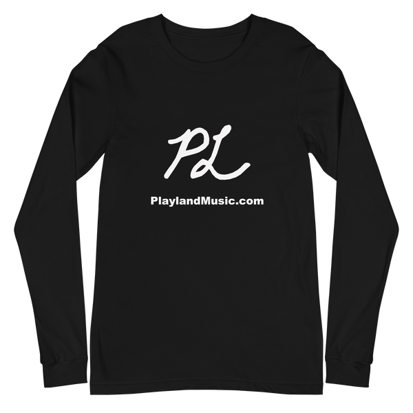 LONG SLEEVE Playland Music - Black and Red
