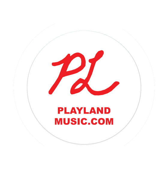 FREE PLAYLAND STICKER - (Red Logo)